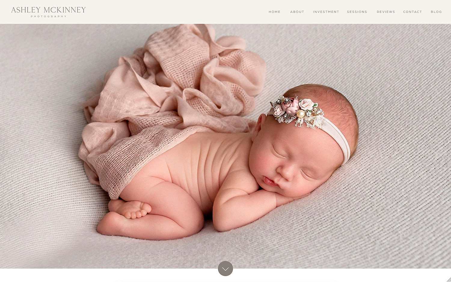 new website charlottesville va newborn baby photographer